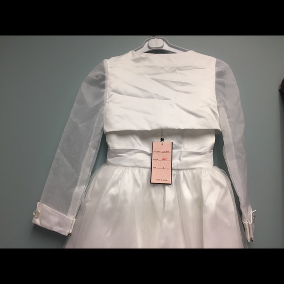 Girls Formal Dress. 1st COMMUNION, FLOWER GIRLS. - Picture 3 of 8